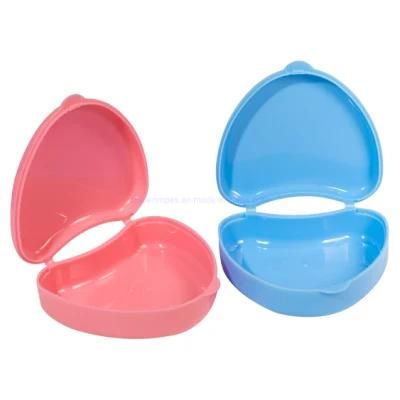 Various Dental Travel Orthodontic Denture Retainer Boxes for Dental Clinics