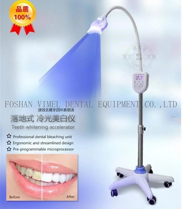 Mobile Teeth Whitening Accelerator Dental LED Cool Light Bleaching Machine