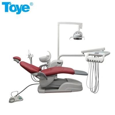 Factory Direct Supply Medical Integral Dental Unit Chair with CE Approved LED Curing Light