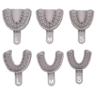 Two Colors Dental Impression Tray 10PCS/Set Autoclavable