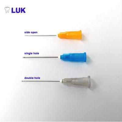 High Quality Dental Disposable Irrigation Needle with Side Open