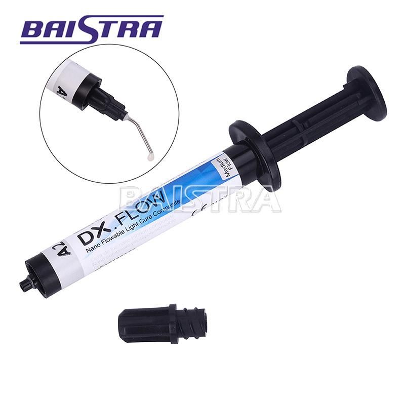 Top Quality Flowable Dental Light Cure Composite Resin Syringe