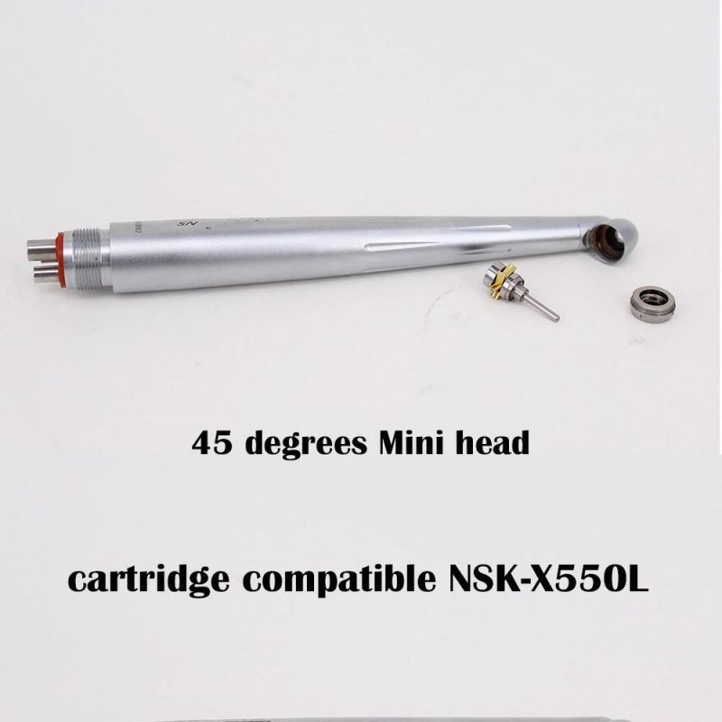 Dental Supply 45 Degree Surgical Air Turbine Dental Handpiece