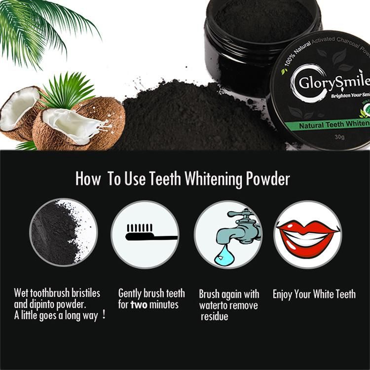 Coconut Activated Charcoal Teeth Whitening Powder Natural Wholesale