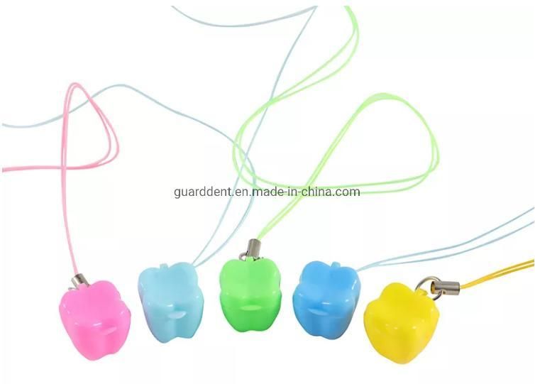 New Design Teeth Collection Plastic Baby Tooth Shape Box