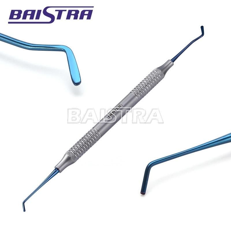 Dental Composite Filling Instrument Blue Titanium Coated Restorative Kit