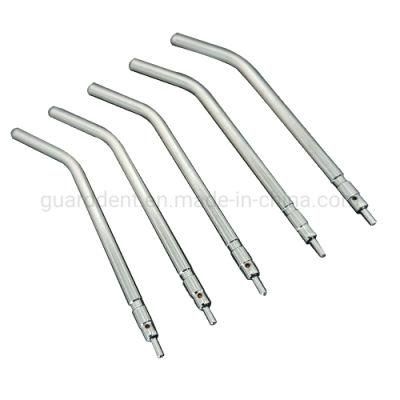 Full Metal Dental Air Water 3-Way Syringe Tips Medical Grade Metal Autoclavable Dental Stainless Steel Air Water Syringe Tips