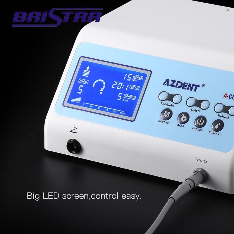 Azdent New Model Dental Implant System Optic Motor with LED Light