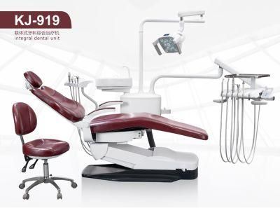 New Fashion Fiber Leather Dental Equipment Chair Dental Unit Chair Aluminum Frame