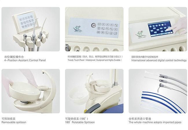 Widely Used Stomatologic Medical Equipment Dental Chair Treatment Unit