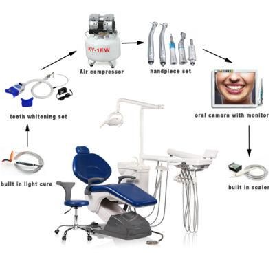 Dental Clinic Package Dental Handpiece Kit Integral Dental Chair Unit Package