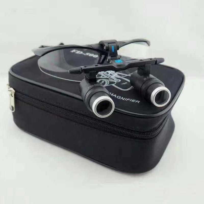 Factory Price Double Lens Dental Loupes LED Headlight