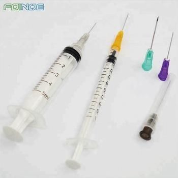 Syringe 1ml 3cc Vaccine Tuberculin Syringes with Needle