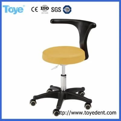 Cheap Price Dental Supply Dentist Stool with Adjust Seat Tilt for Dental Unit