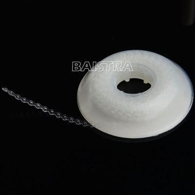 Transparent Long Dental Orthodontic Elastics Power Chain