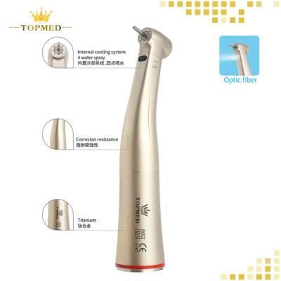 Good Quality Cartridge 1: 5 Increasing Contra Angle Handpiece Push Button