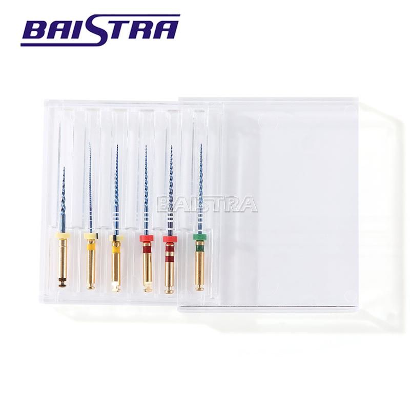 Good Quality Engine Use Root Canal Instrument Heat Activated Dental Endo Niti Files