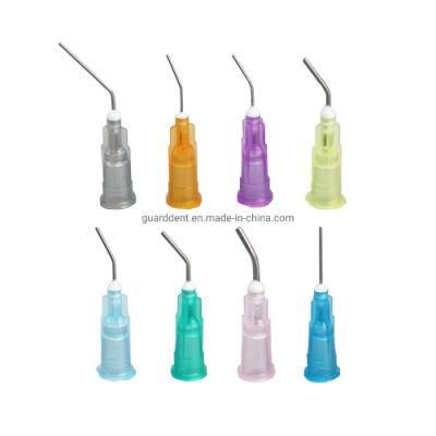 Disposable Dental Prebent Tips Irrigation Needle Tips Endodontic Irrigation Blunt