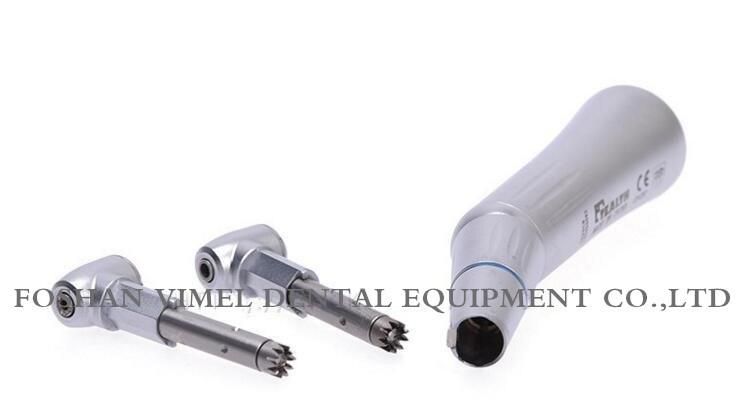 Dental Low Speed Handpiece Inner Channel Push Button Contra Angle