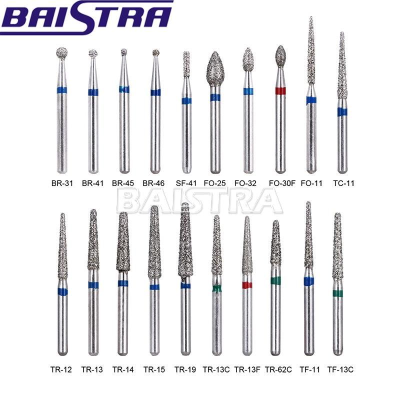 Dental Diamond Burs for High Speed Handpiece Medium Fg 1.6mm