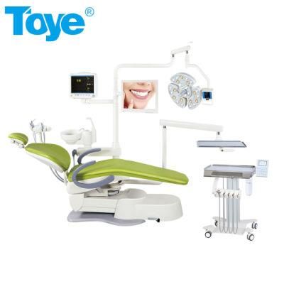 Factory Dental Unit Equipment Implant Dental Chair with Shadowless Light