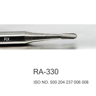 Dental Consumables Egg Plain Cut Shape Carbide Tungsten Burs RA-330