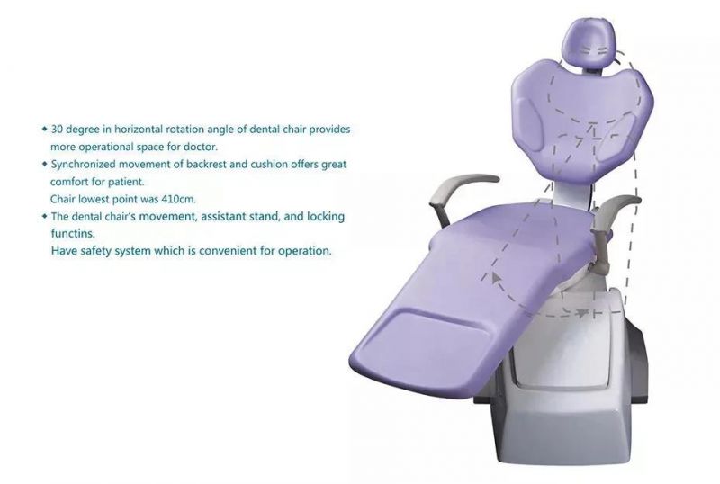 S2319 Model Electric Treatment Dental Unit Chair Noiseless