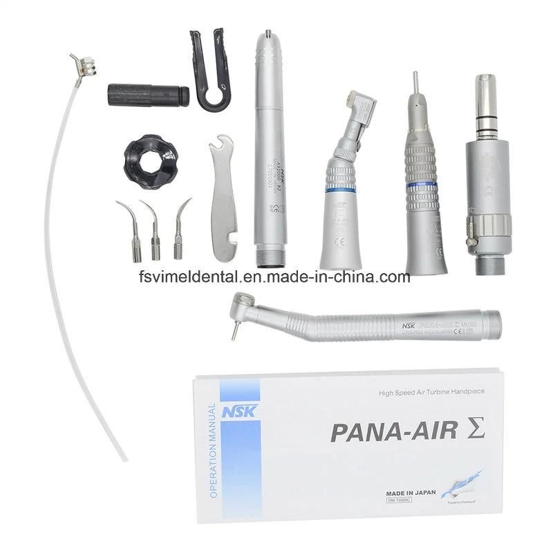 Dental Equipment Turbine + Low Speed +Scaler Handpiece Set