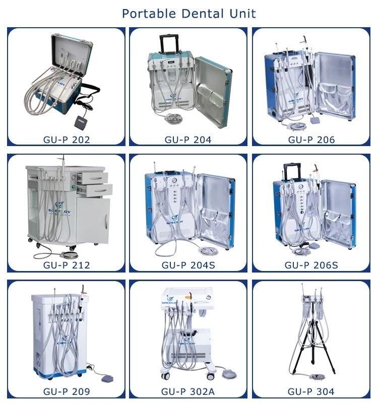 Dental Chair Unit with Dental Air Compressor Dental Curing Light