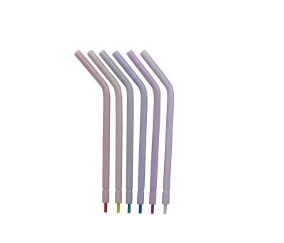 Colorful Dental Plastic Disposable Syringe Air Water Nozzles Tips