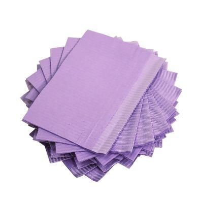 Safety Protection Disposable Colorful 3-Ply Changing Pad Medical Disposable Dental Bibs