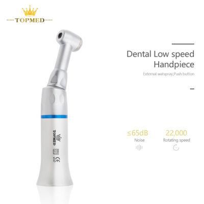 Dental Equipment Dental Supply External Water Spray Low Speed Dental Contra Angle Handpiece