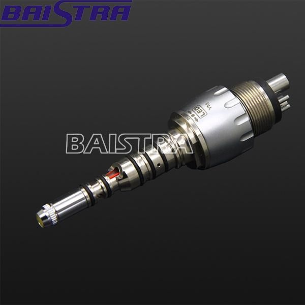 Azdent 6 Holes Fiber Optic Handpiece Use Dental Quick Coupling