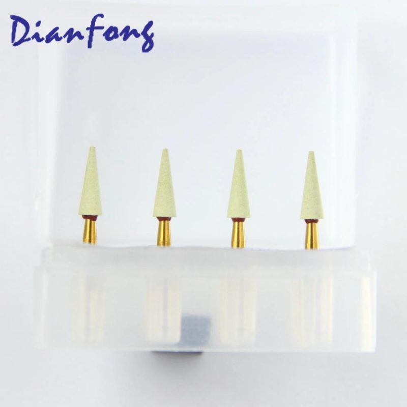 Dcr122 High Quality High-Speed Dental Diamond Impregnated Stone Bur Dental Diamond Tool