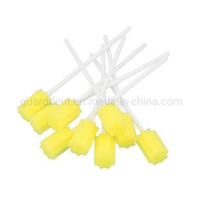 Dental Oral Sponge Foam Stick Medical Sponge Teeth Brush Stick for Cleaning The Teeth