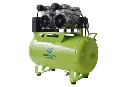 60L Gas Storage Anti-Rust Antibacterial Coated Dental Air Compressor