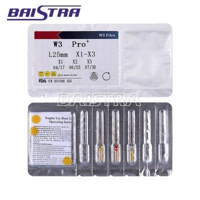 Dental Endodontic Root Canal Niti X1-X3 File 25mm