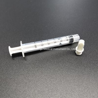 White Luer Lock Irrigation Syringe Caps