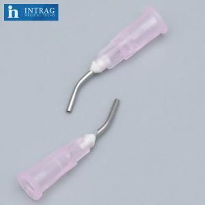 Disposable Dental Pre Bent Flow Tips 18g