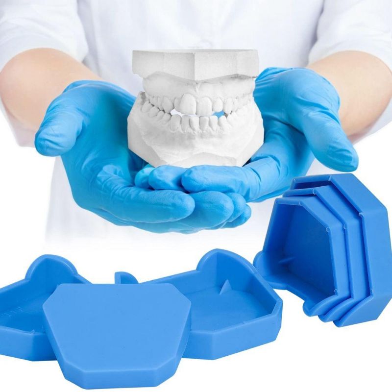 Dental Lab Model Base Silicone Impression Tray Base