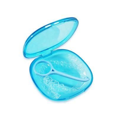 Orthodontic Invisible Braces Case Plastic Orthodontic Retainer Box Invisible Braces Storage Box