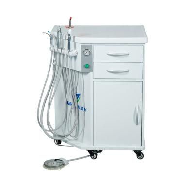 Laboratory Equipment Dental Mobile Unit with Air Compressor for Dental Chair in Clinic Medical