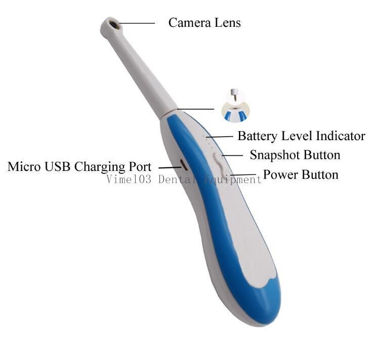 WiFi Wireless Dental Camera HD Intraoral Endoscope LED for Dentist