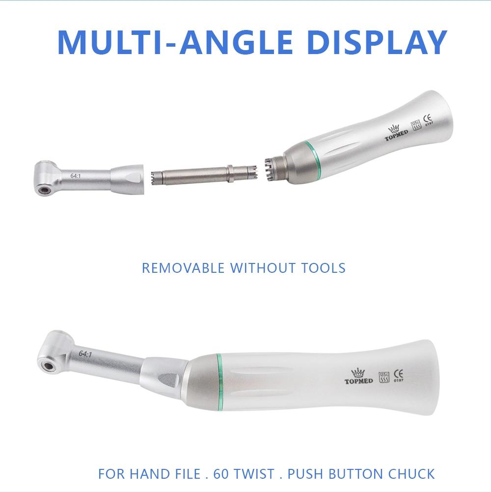 Optional External Spray 64: 1 Low Speed Endodontics Contra Angle