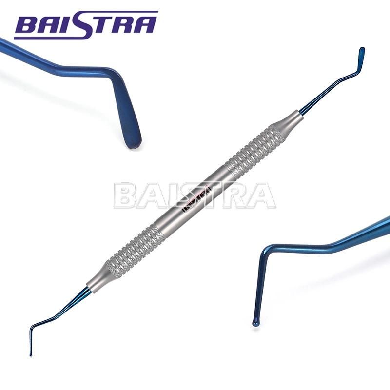 Dental Composite Filling Instrument Blue Titanium Coated Restorative Kit