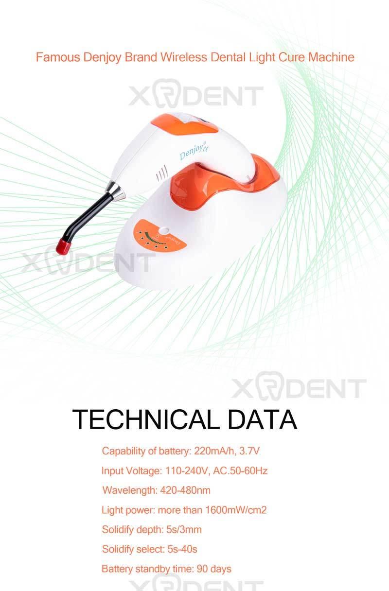 New Wireless Dental LED Light Curing Unit Treatment Light