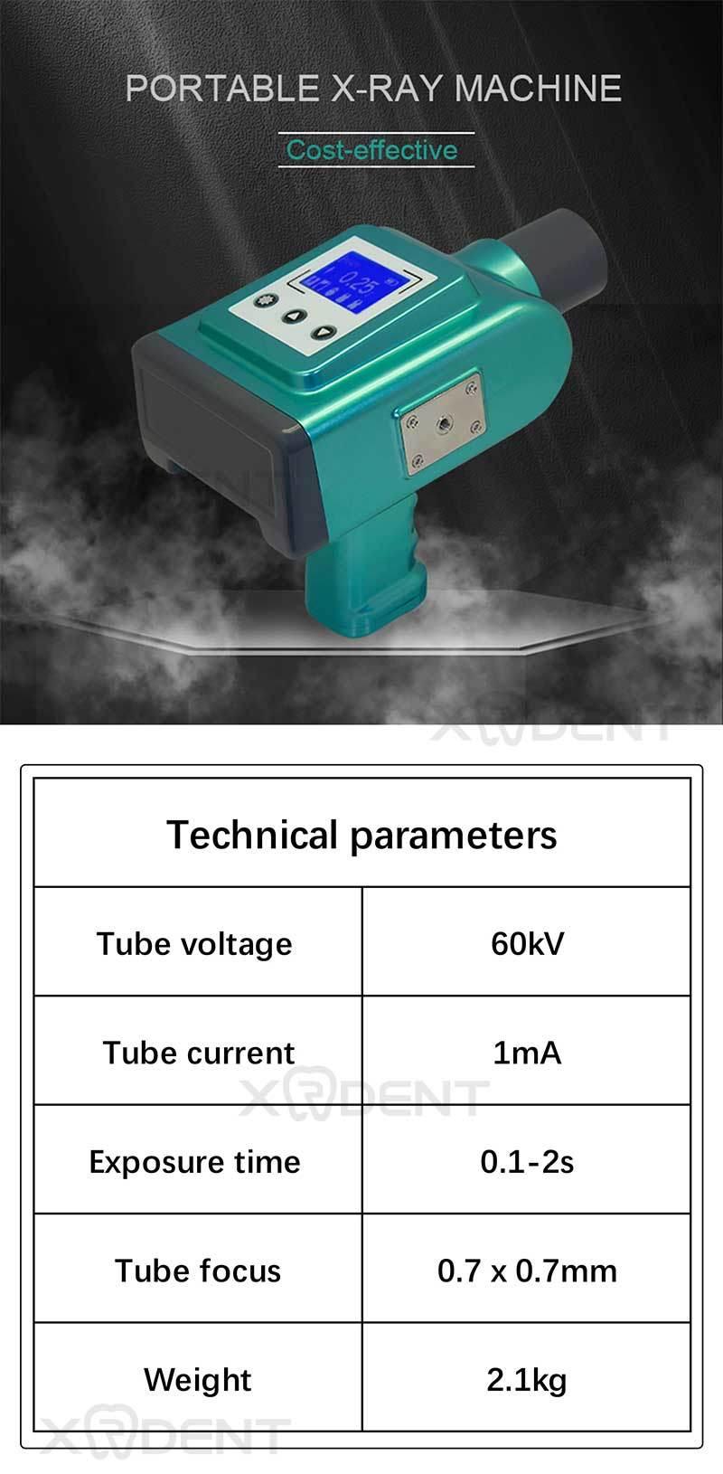 Factory Made Dental Portable Handheld Dental X-ray Machine