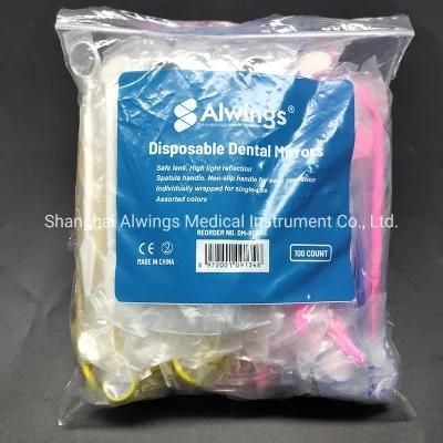 Dental Disposable Mounth Mirror PC/Glass Lens