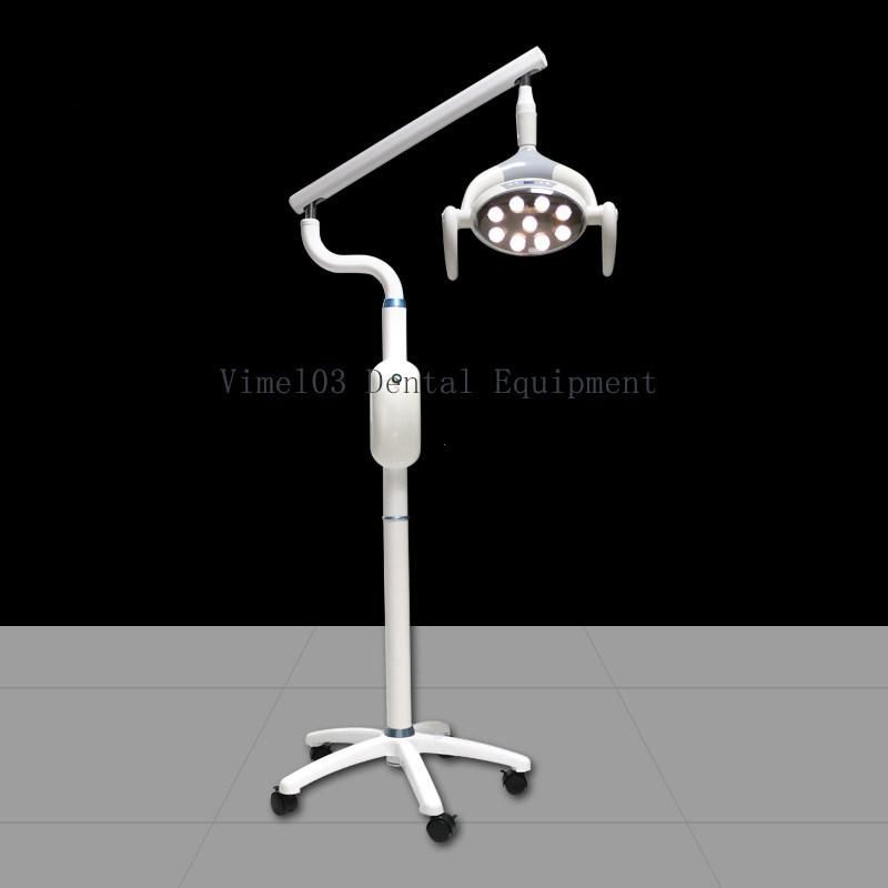 Moveable 9LEDs Dental LED Oral Light Lamp Color Temperature Adjustable