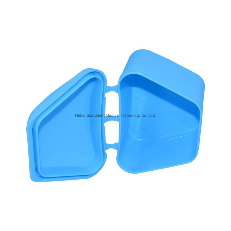 Denture Storage Case Dental False Teeth Appliance Container OEM Logo Retainer Box